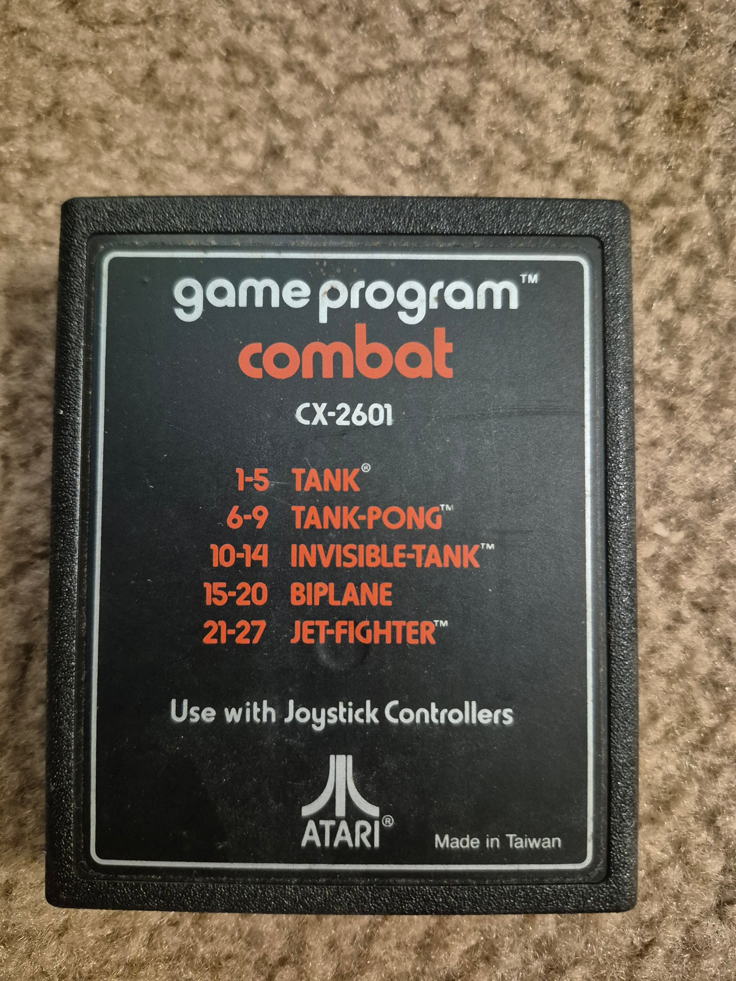 Atari Game Cartridges