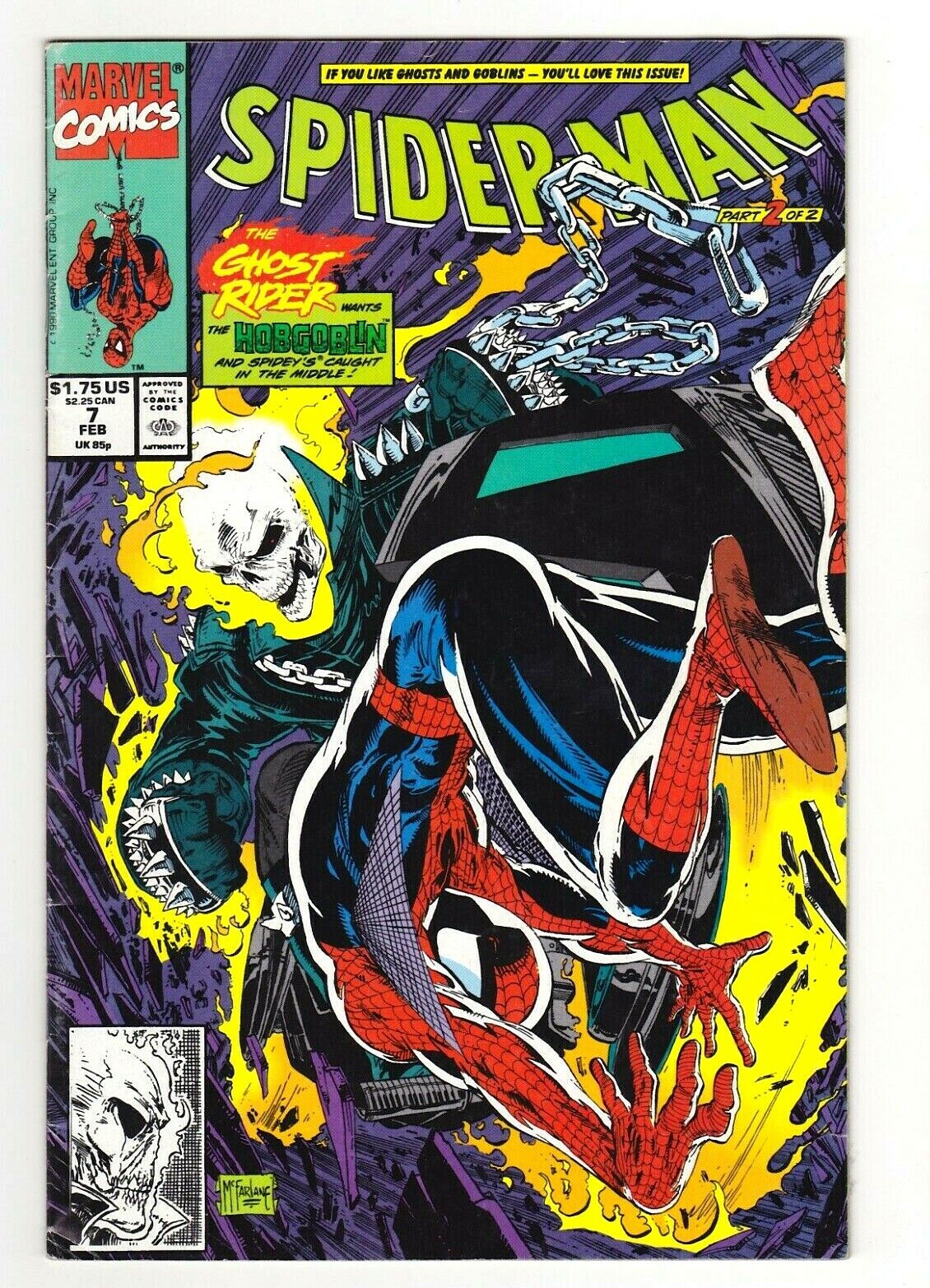 Spider-Man #7 The Ghost Rider Wants the Hobgoblin Part 2 of 2