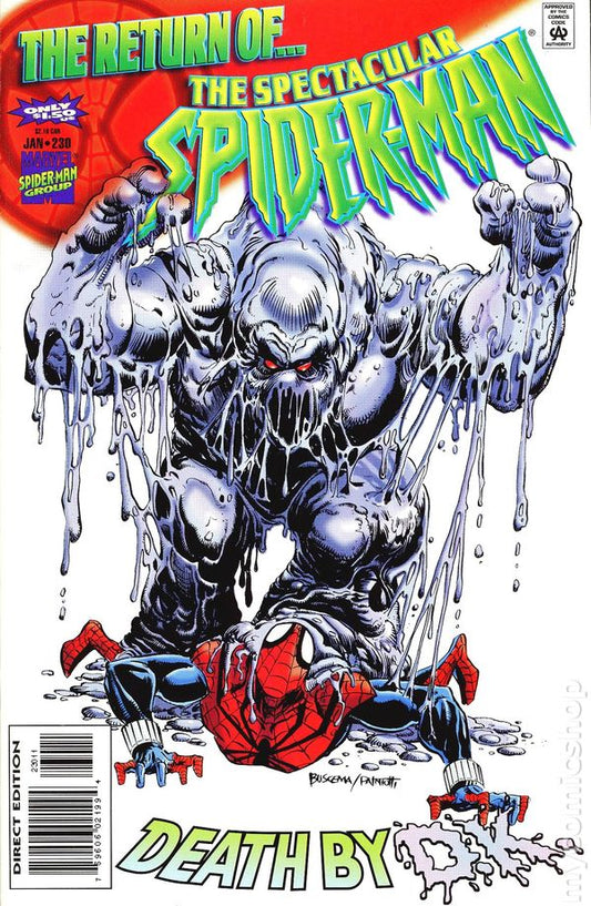 The Return of the Spectacular Spider-Man #230 Death By D.K.