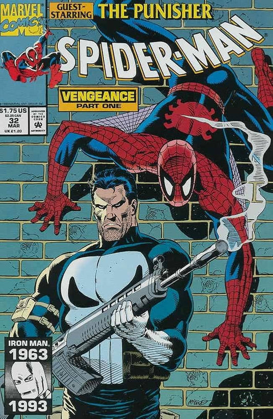 Spider-Man #32 Vengeance Part One Guest Starring the Punisher