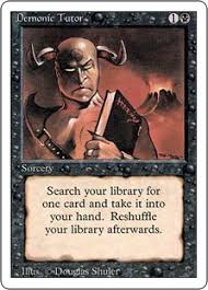 Demonic Tutor - Revised