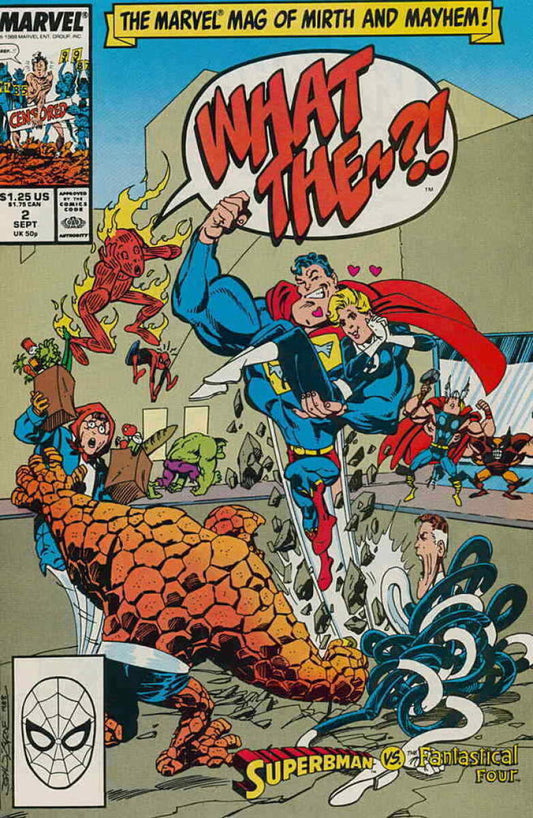 What The #2 Superman Vs the Fantastic Four