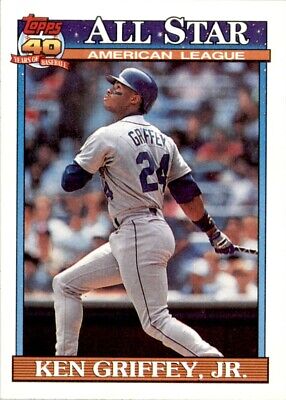 Ken Griffey Jr Topps 40 Years of Baseball #392 1991